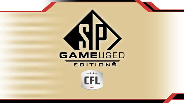 (NOT FOR SALE UNTIL 10/15/2025) 2025 Upper Deck CFL SP Game Used Football Hobby Box