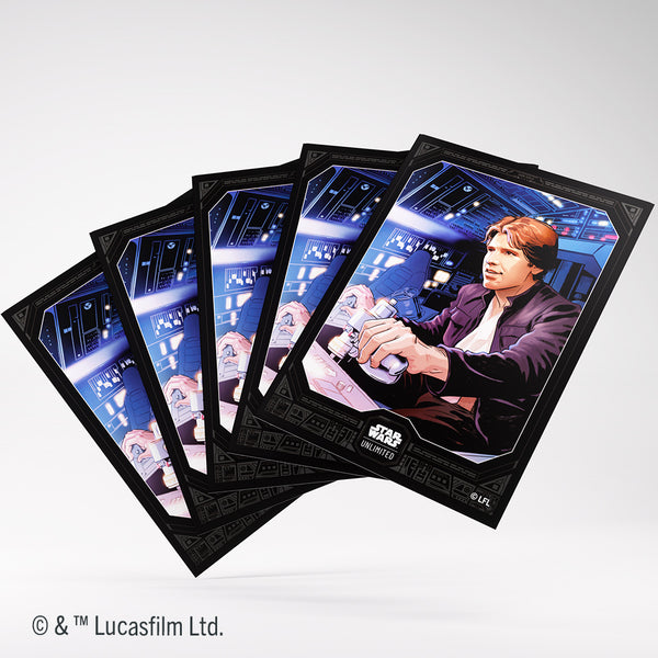 Deck Sleeves - Gamegenic - Star Wars: Unlimited TCG - Art Sleeves - Han Solo