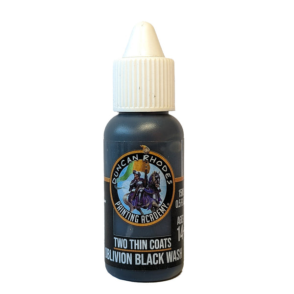 Painting - Two Thin Coats - Oblivion Black Wash (15 ml.)