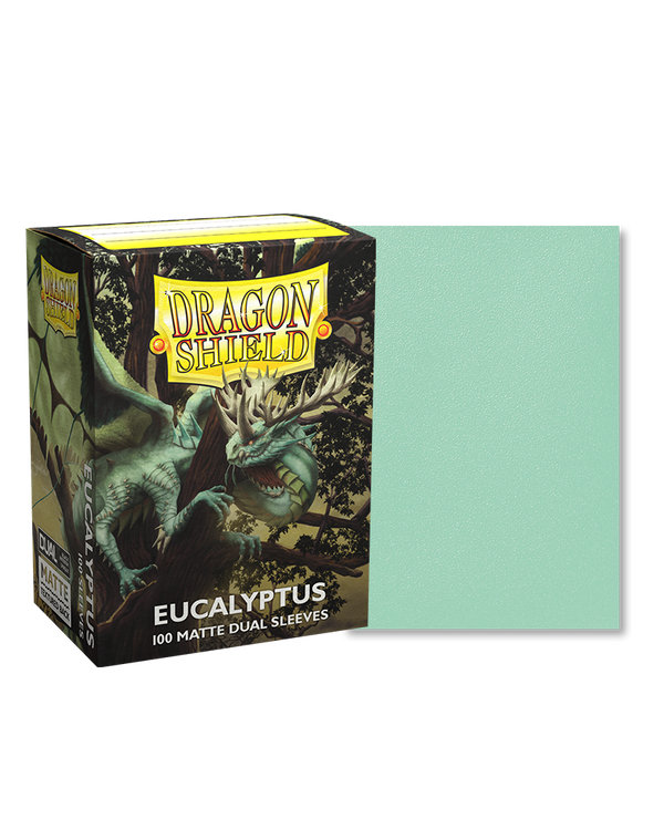 Deck Sleeves - Dragon Shield - Matte Dual - Eucalyptus (100 ct.)