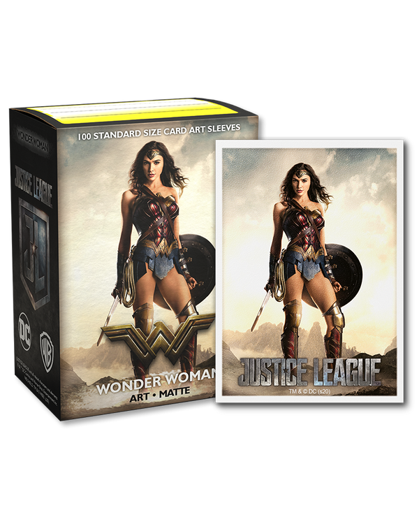 Deck Sleeves - Dragon Shield - Art - Matte - Wonder Woman (100 ct.)