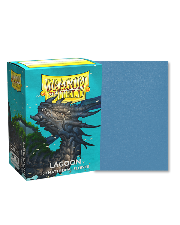Deck Sleeves - Dragon Shield - Matte Dual - Lagoon (100 ct.)