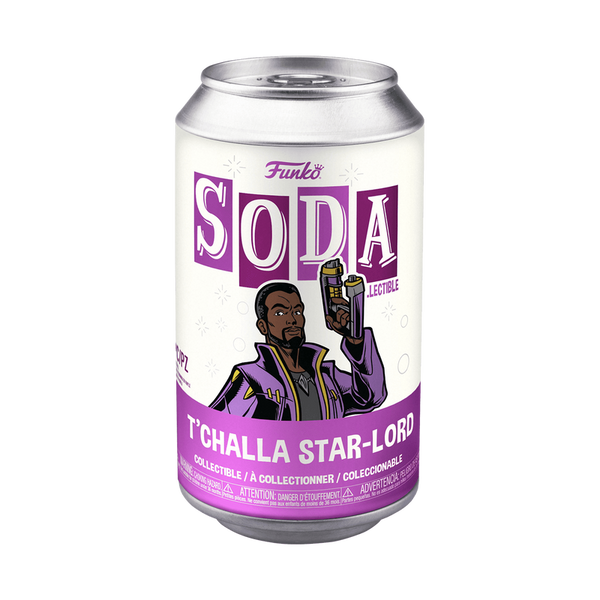 Marvel - What If T'Challa Star-Lord Vinyl Soda Figure