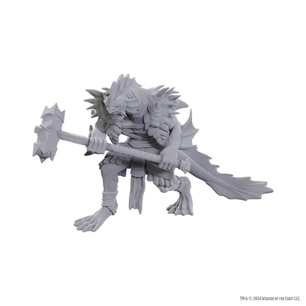 D&D - Unpainted Miniatures - Nolzur's Marvelous Miniatures - Sahuagin Coral Smasher