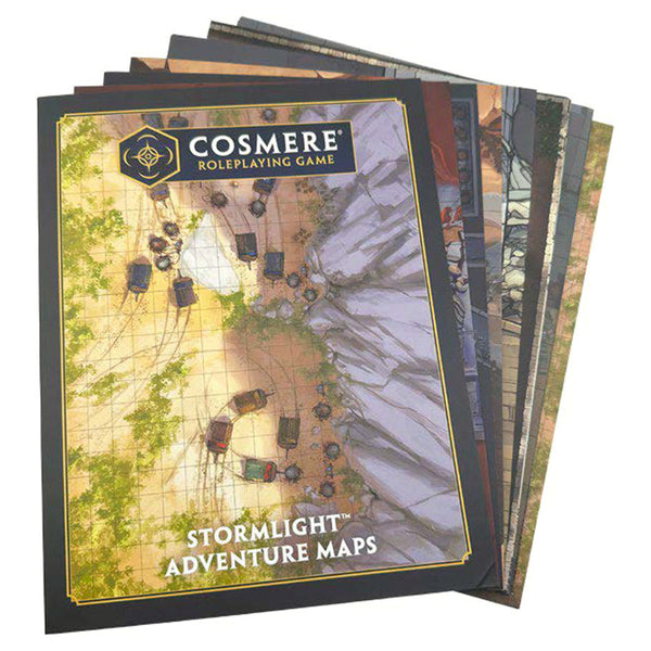 (NOT FOR SALE UNTIL 11/12/2025) Cosmere RPG - Stormlight Adventure Map Pack