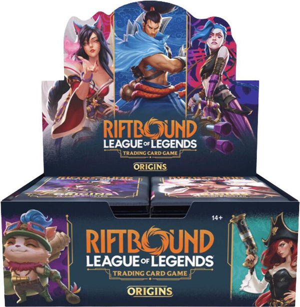 (NOT FOR SALE UNTIL 10/31/2025) League of Legends TCG - Riftbound -  Origins Booster Display Box