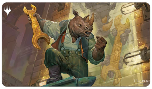 Playmat - Ultra Pro - Magic: The Gathering - Streets of New Capenna G - Workshop Warchief