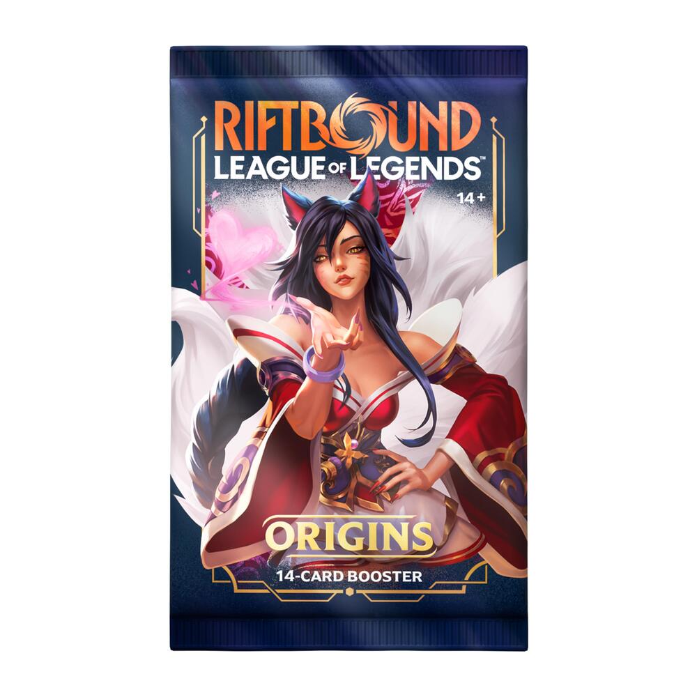 riftbound card box Riftbound: League of Legends TCG - Origins Booster Pack