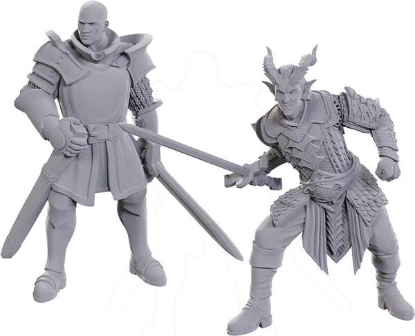 D&D - Unpainted Miniatures - Nolzur's Marvelous Miniatures - Baldur's Gate 3 - Ravengard & Zevlor