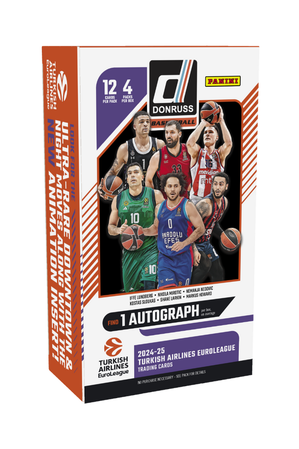 2024/25 Panini Donruss Euroleague Basketball Hobby Box