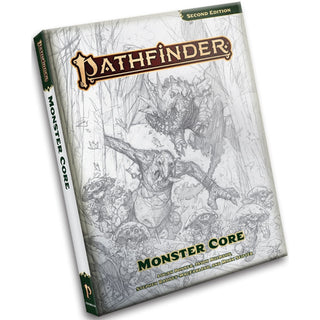 Pathfinder 2E (Second Edition) RPG - Monster Core (Sketch Cover)