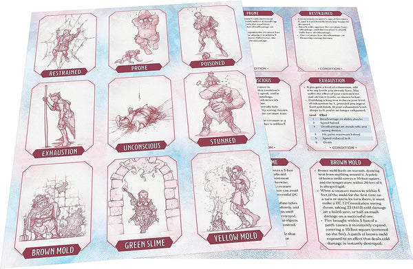 D&D RPG - GM Screen - Dungeon Master's Screen Dungeon Kit