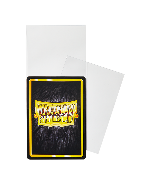 Deck Sleeves (Fit) (Small) - Dragon Shield - Japanese - Perfect Fit - Clear (100 ct.)