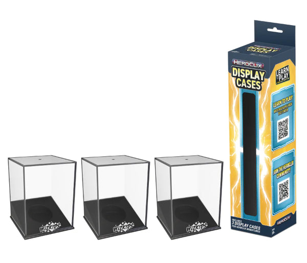 Wizkids - Heroclix Figure Display Case - 3-Pack