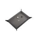 Dice Tray - Gamegenic - Magnetic Rectangular - Black/Gray
