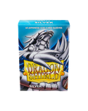 Deck Sleeves (Small) - Dragon Shield - Japanese - Matte - Silver (60 ct.)