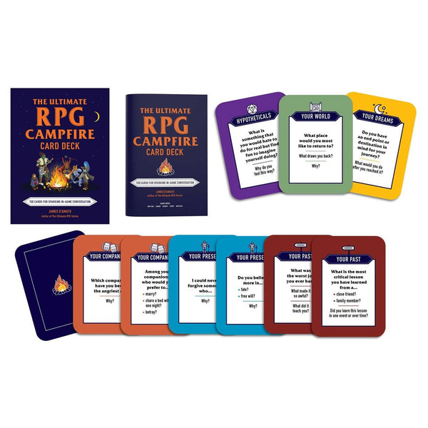 The Ultimate RPG Campfire Card Deck - 150 Cards for Sparking In-Game Conversation