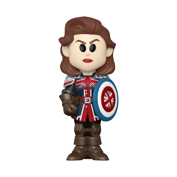 Funko Vinyl SODA! Marvel: What If...? Captain Carter 4-in Vinyl Figure