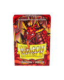 Deck Sleeves (Small) - Dragon Shield - Japanese - Matte - Crimson (60 ct.)