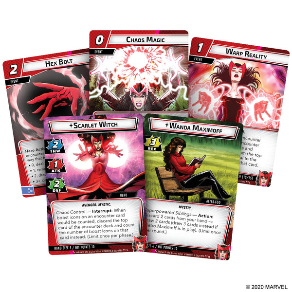 Marvel Champions - Scarlet Witch Hero Pack