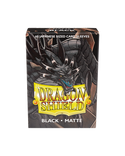 Deck Sleeves (Small) - Dragon Shield - Japanese - Matte - Black (60 ct.)