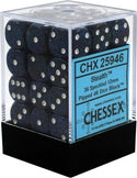 Dice - Chessex - D6 Set (36 ct.) - 12mm - Speckled - Stealth