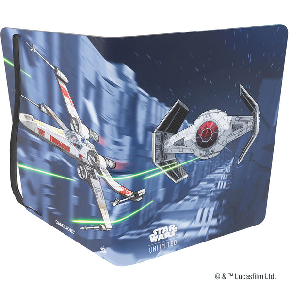 Binder - Gamegenic - 18-Pocket Casual Album - Star Wars: Unlimited - X-Wing/Tie-Fighter