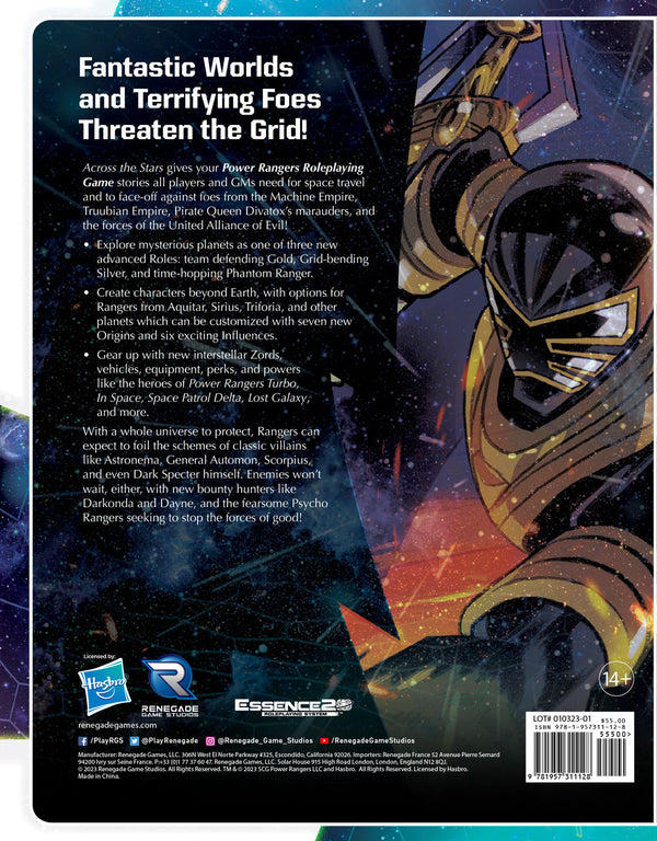Power Rangers RPG - Across the Stars