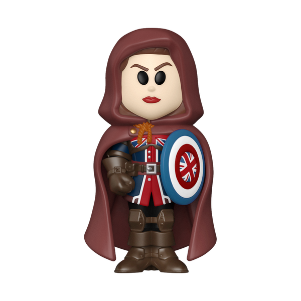 Funko Vinyl SODA! Marvel: What If...? Captain Carter 4-in Vinyl Figure