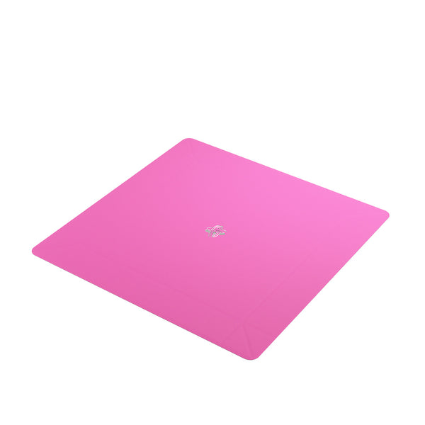 Dice Tray - Gamegenic - Magnetic Square - Black/Pink