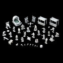WizKids Deep Cuts Unpainted Miniatures - Townspeople & Accessories