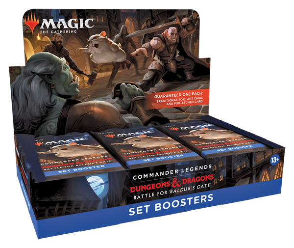 Magic: The Gathering - Commander Legends: Battle for Baldur's Gate Set Booster Display Box