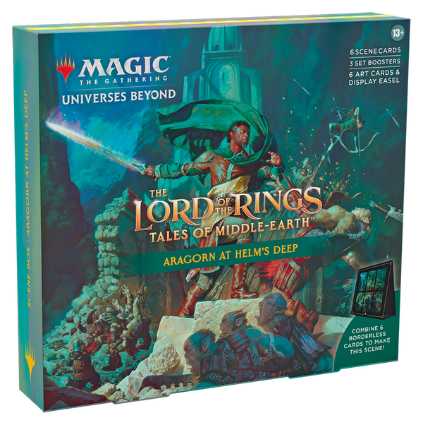 Magic: The Gathering - Lord of the Rings: Tales of Middle-earth Scene Box - Aragorn at Helm's Deep