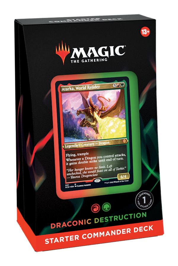 Magic: The Gathering - Starter Commander Deck - Draconic Destruction