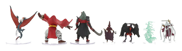 Pathfinder Battles - Painted Miniatures - Fists of the Ruby Phoenix - Martial Arts Masters Set