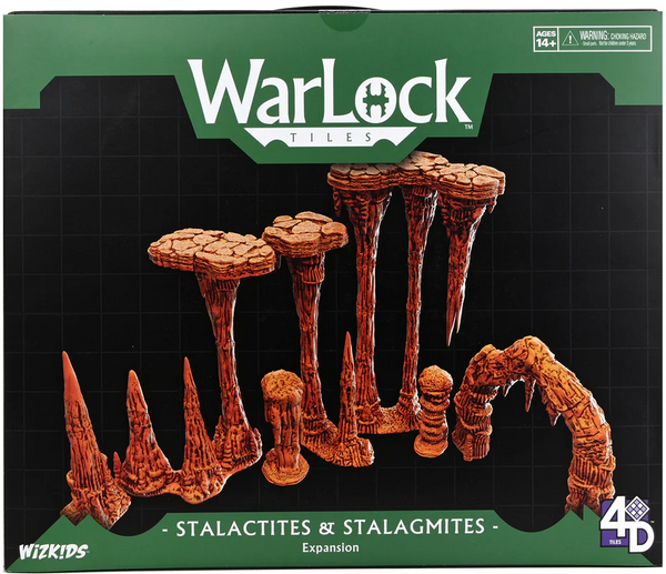 WarLock Tiles - Caverns - Stalactites & Stalagmites