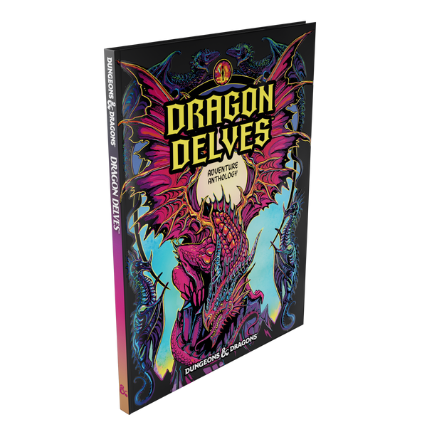 D&D 5th Edition - Dungeons & Dragons RPG - Dragon Delves (Alternate-Art Cover)