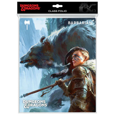D&D RPG - Folio - Class Folio with Stickers - Barbarian