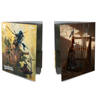 D&D RPG - Folio - Class Folio with Stickers - Fighter