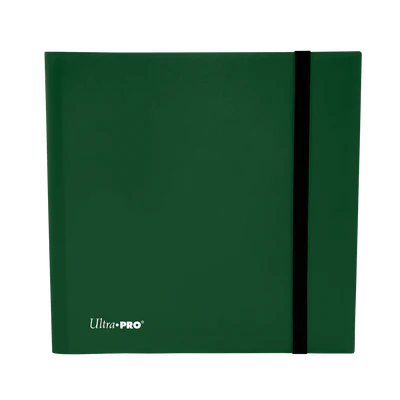Binder - Ultra Pro - 12-Pocket Album - PRO-Binder - Eclipse - Forest Green