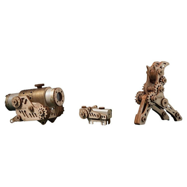 Steampunk Revolver Accesory Kit - 3D Wooden Puzzle