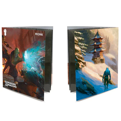 D&D RPG - Folio - Class Folio with Stickers - Monk