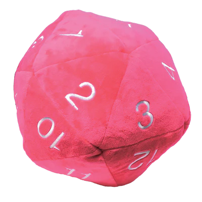 D&D - D20 Jumbo Plush - Pink