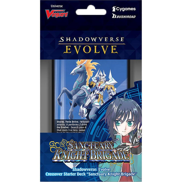 Shadowverse Evolve TCG - Crossover Set Starter Deck - Cardfight!! Vanguard - Sanctuary Knight Brigade
