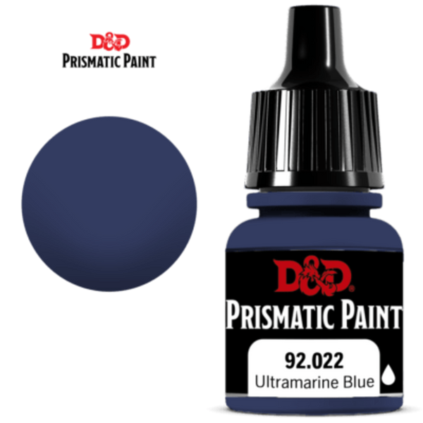 Painting - WizKids - D&D - Prismatic Paint - Color - Ultramarine Blue (8 ml.)