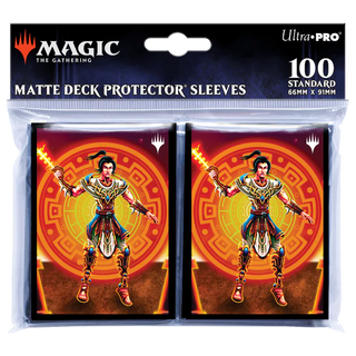 Deck Sleeves - Ultra Pro - Deck Protector - Magic: The Gathering - The Lost Caverns of Ixalan V4 (100 ct.) - Kellan, Daring Traveler