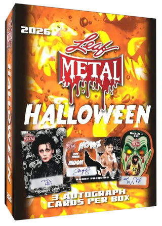 2026 Leaf Metal Halloween Hobby Box
