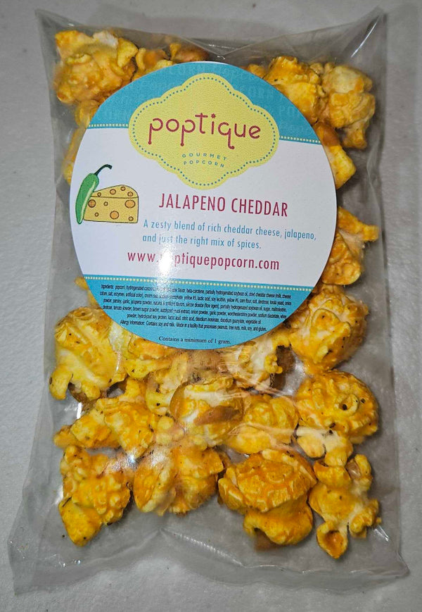 Poptique - Jalapeno Cheddar Popcorn
