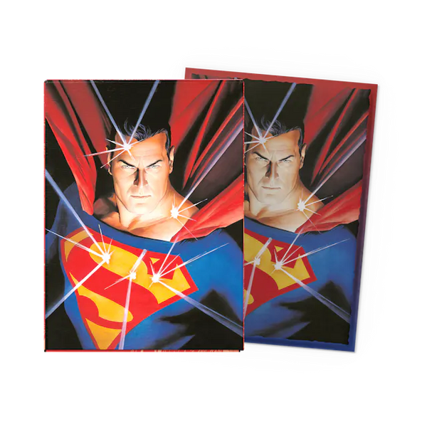 Deck Sleeves - Dragon Shield - Art - Brushed - Superman (100 ct.)