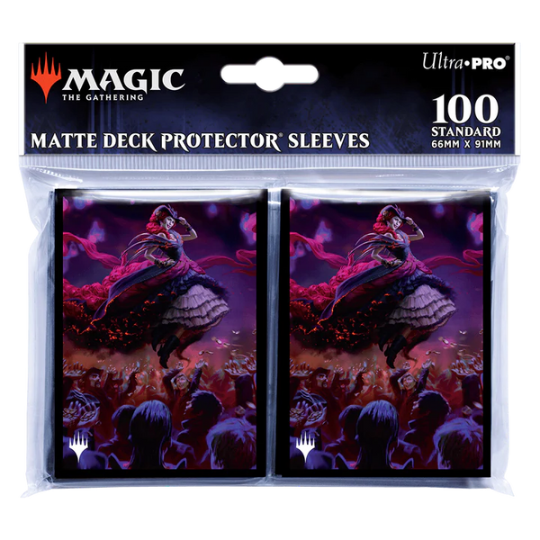 Deck Sleeves - Ultra Pro - Deck Protector - Magic: The Gathering - Outlaws of Thunder Junction C (100 ct.) - Olivia, Opulent Outlaw